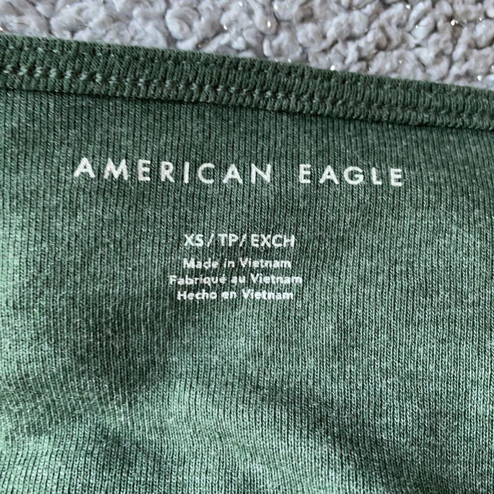 American Eagle Tie Up Crop Top - Picture 5 of 11